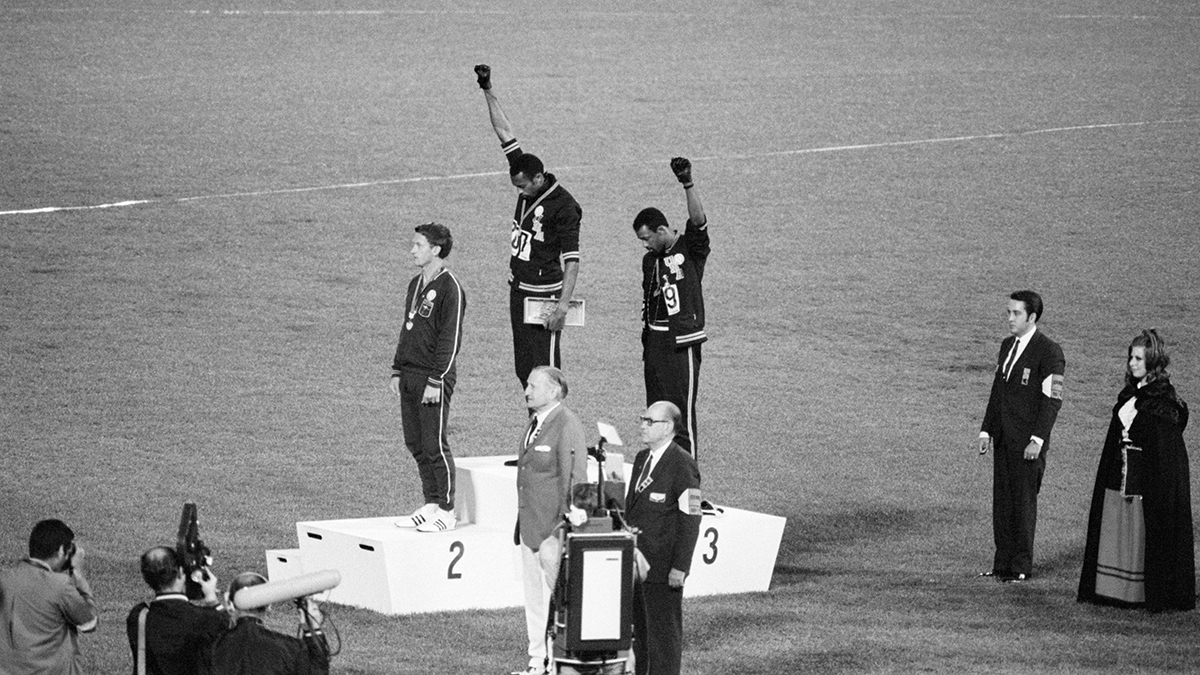Timeline Politics and Protest at the Olympics
